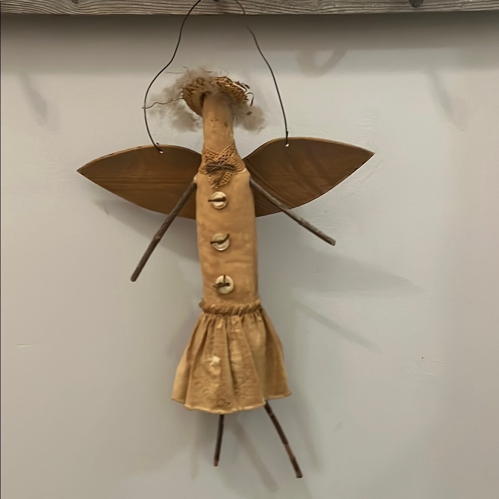 Handcrafted primitive Angel